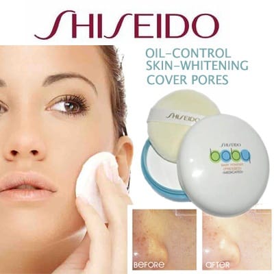 cong-dung-cua-phan-rom-Shiseido Baby Powder 