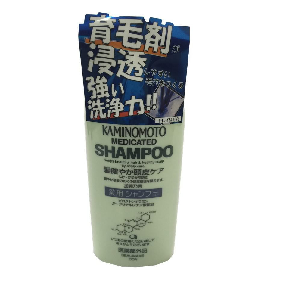 Dầu gội kích thích mọc tóc Kaminomoto Medicated 300mL