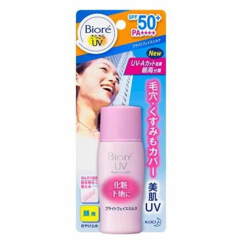 chong nang Biore UV Bright Face Milk SP