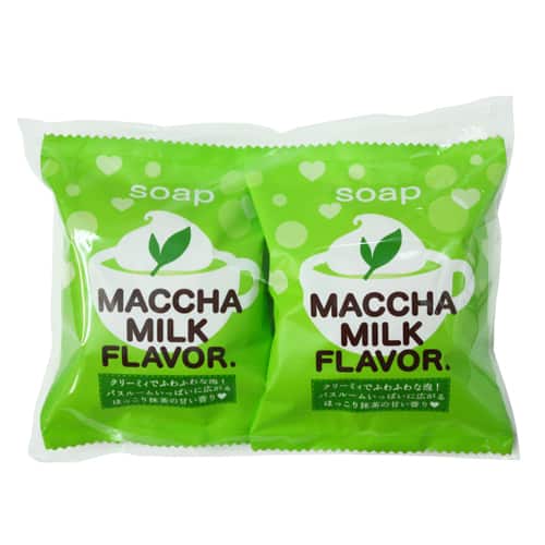 xa phong maccha milk flavor cua nhat ban