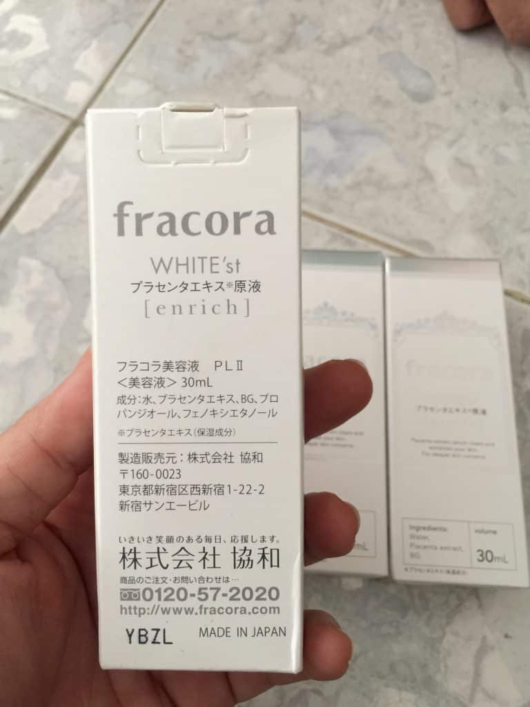 serum nhau thai fracora