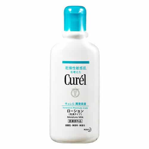 Curel có sản phẩm nào như nước hoa hồng hoặc sữa rửa mặt không?