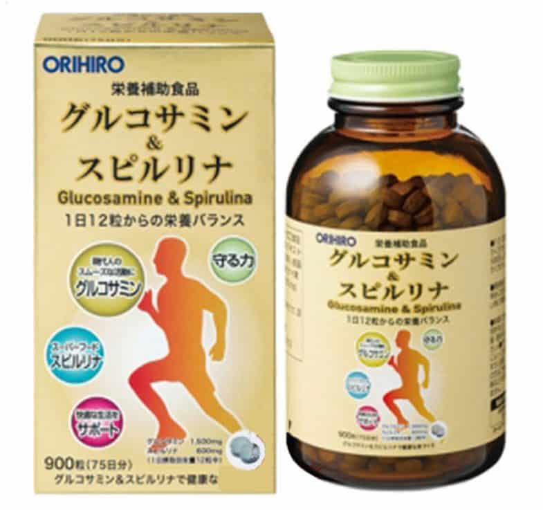 tảo glucosamine và spirulina