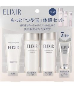 Bộ Shiseido elixir mini 4 món mẫu mới 2021