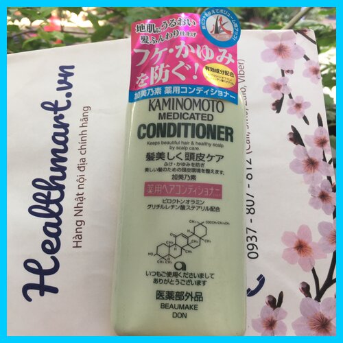 Dầu xả Kaminomoto Medicated Hair Conditioner Nhật 2021 2022