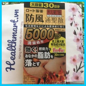 review giảm cân Rohto 5000 Nhật 2022