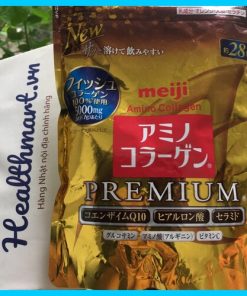Bột collagen meiji premium vàng 2021 2022