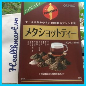 Review trà giảm mỡ bụng meta shot orihiro Nhật 2021 2022