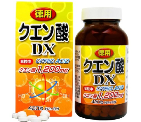 Tổng hợp 5 bổ sung axit citric của Nhật tốt nhất 2022: tăng cường sức khỏe + l̸àm đẹp da