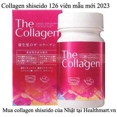Collagen shiseido dạng viên của Nhật mẫu mới 2023