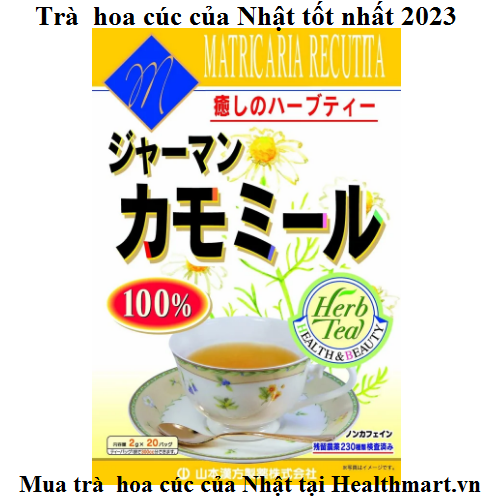 Các loại trà hoa cúc của Nhật được khuyên dùng