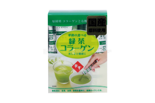 collagen trà xanh của Nhật
