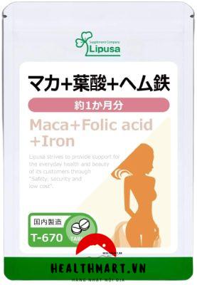 Maca, Folic Acid, Iron Lipusa