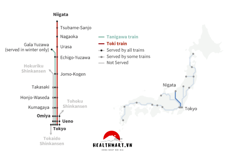 mua vé tàu Shinkansen ở Nhật Bản