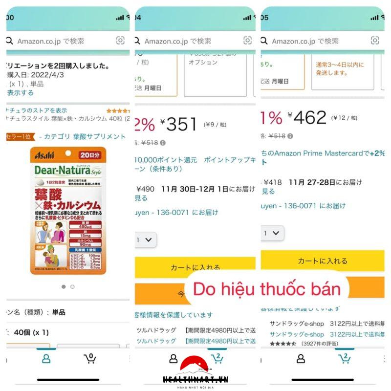 Chọn shop uy tín trên amazon Nhật Bản