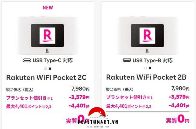 4 loại wifi cầm tay full dung lượng ở Nhật giá rẻ 2024 - Healthmart.vn