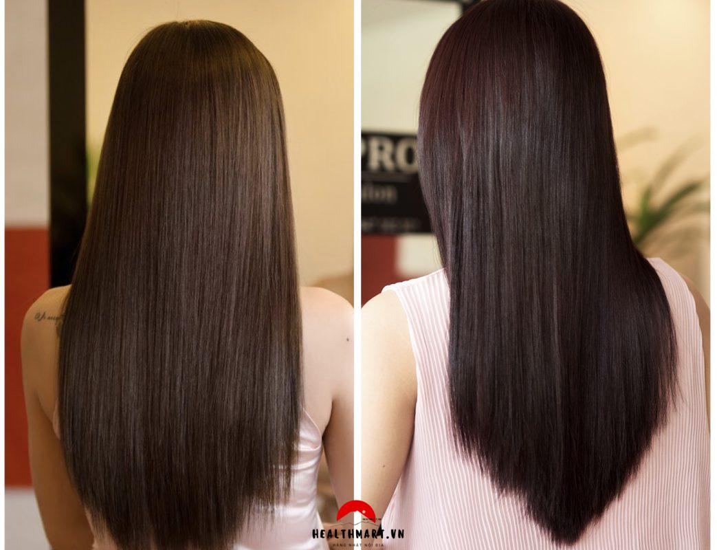 Làm tóc bao gồm cắt, nhuộm và duỗi tóc