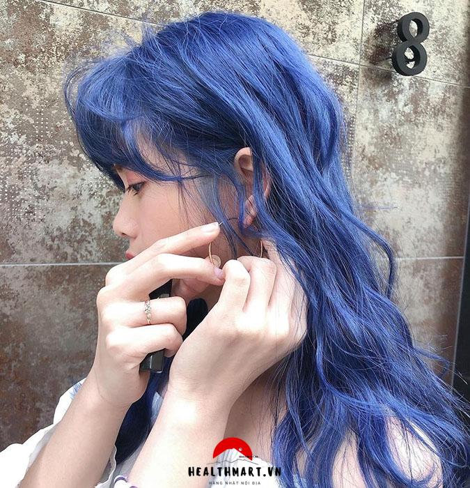 TOP 8 kiểu tóc màu xanh tím tuyệt đẹp giúp nhan sắc thăng hạng thấy rõ -  ALONGWALKER