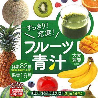 Sức khỏe tuyệt vời nhờ bột rau xanh Aojiru Nhật Bản có thật hay không?