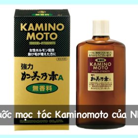 Tăng tốc mọc tóc với serum kích thích mọc tóc Kaminomoto Higher Strength