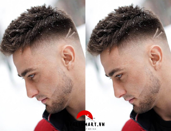Điểm qua 2 biến thể nổi bật nhất của kiểu tóc layer cho nam – textured  fringe & two blocks -