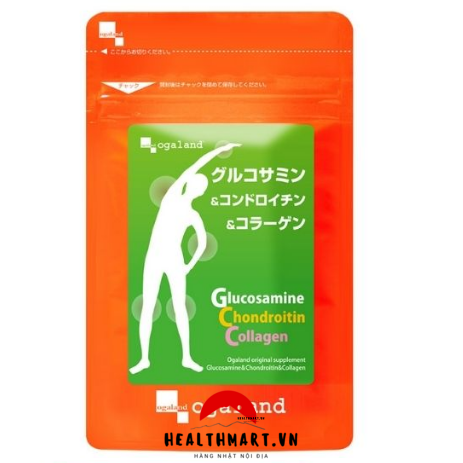 Review Glucosamine Chondroitin collagen ogaland Nhật 