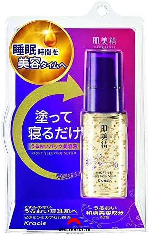 Amazon.co.jp: Hadabisei Turning Care Moisturizer, Night Sleeping Serum, 1.1 oz (30 g), Vitamin E Capsule Formulated : Beauty