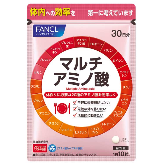 Review viên axit amin FANCL của Nhật: Sức khỏe từ tinh hoa dinh dưỡng