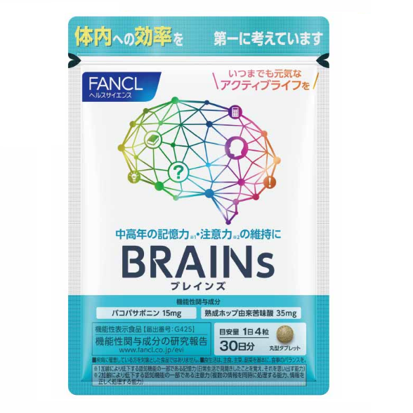 Review đánh giá viên Fancl Brains duy trì trí nhớ Nhật từ khách hàng