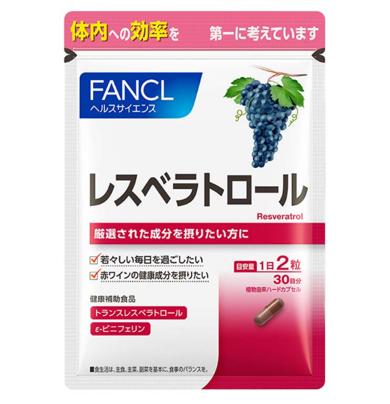 Review viên FANCL Resveratrol của Nhật bí quyết tự nhiên cho sức khỏe và làn da tươi trẻ