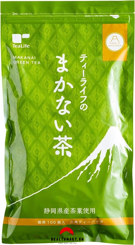 Amazon.com : Green tea 100 Pieces, Japan tea, teabag 300g [TeaLife] : Grocery & Gourmet Food