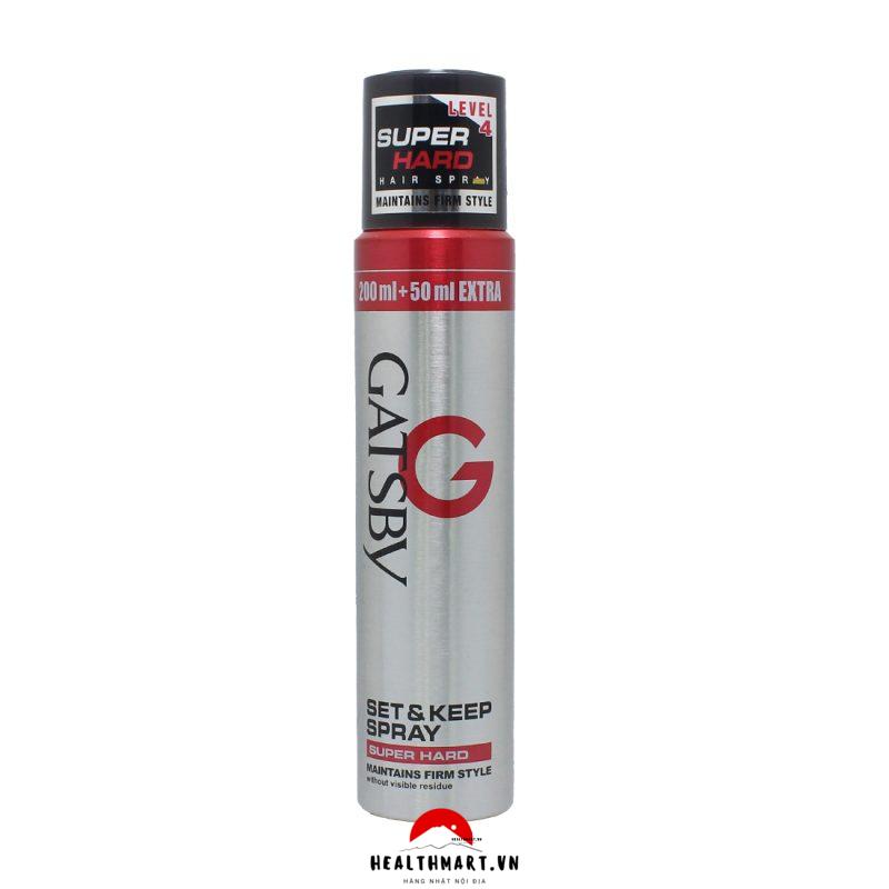 Gom xịt tóc Gasby Nhật Bản
