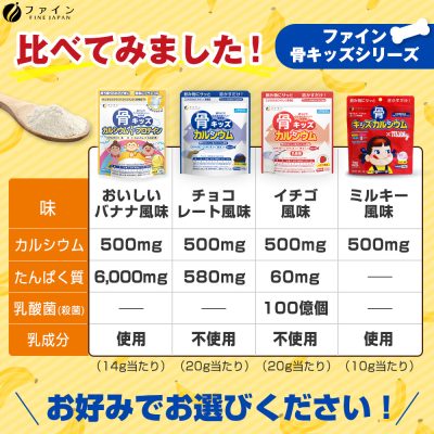 Fine Japan Kids Calcium With Protein 2
