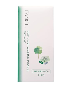 Fancl Deep Clear Facial Washing Powder Cica Vc 0