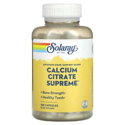 Solaray Calcium Citrate Supreme-0